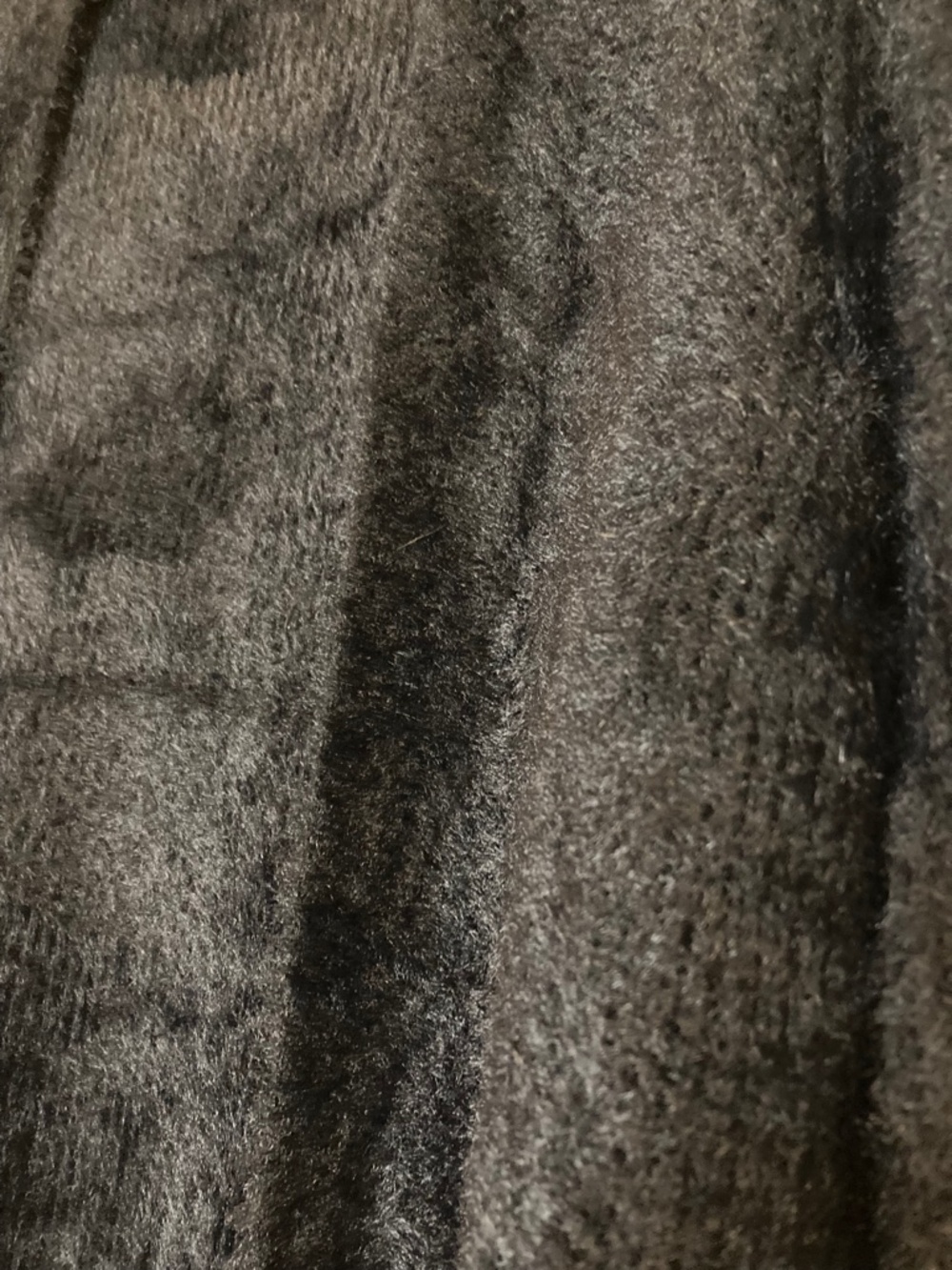 gap extra long fuzzy long sleeve cardigan - Picture 3 of 8
